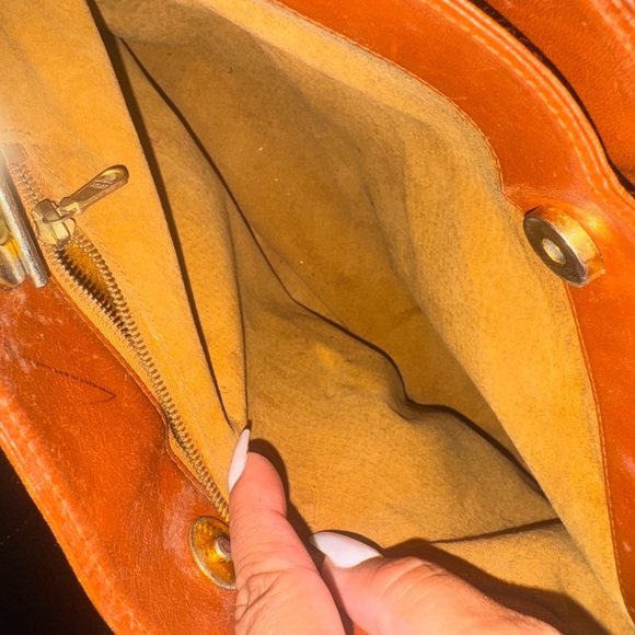 MCM Brown Visetos Monogram Tote with Gold Accents - Picture 6 of 7